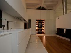 Arredo mobili artigianali casa abitazione privata a Pescara di Manufactory Design