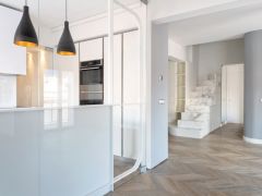 Arredo mobili artigianali casa privata abitazione a Roma di Manufactory Design