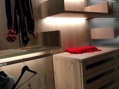 Arredo mobili artigianali casa abitazione privata a Roma di Manufactory Design