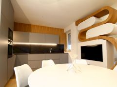 Arredo mobili su misura artigianali casa abitazione privata a Pescara di Manufactory Design