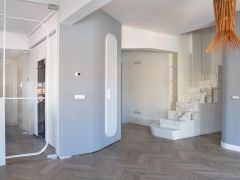 Arredo mobili artigianali casa privata abitazione a Roma di Manufactory Design