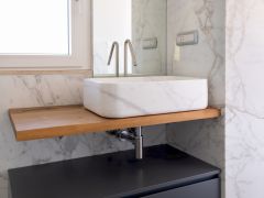 Arredo mobili artigianali casa privata abitazione a Roma di Manufactory Design