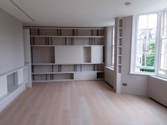 Arredo mobili artigianali casa abitazione privata a Londra di Manufactory Design