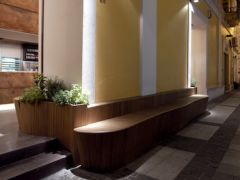 Arredo mobili artigianali per pizzeria commerciali Pescara di Manufactory Design