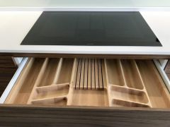 Arredo mobili artigianali casa abitazione privata a Teramo di Manufactory Design