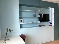 Arredo mobili artigianali casa abitazione privata a Roma di Manufactory Design