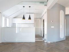 Arredo mobili artigianali casa privata abitazione a Roma di Manufactory Design