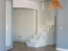 Arredo mobili artigianali casa privata abitazione a Roma di Manufactory Design