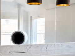 Arredo mobili artigianali casa privata abitazione a Roma di Manufactory Design
