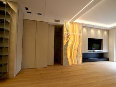 Arredo mobili artigianali casa abitazione privata a Pescara di Manufactory Design