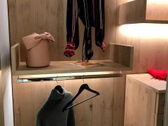 Arredo mobili artigianali casa abitazione privata a Roma di Manufactory Design